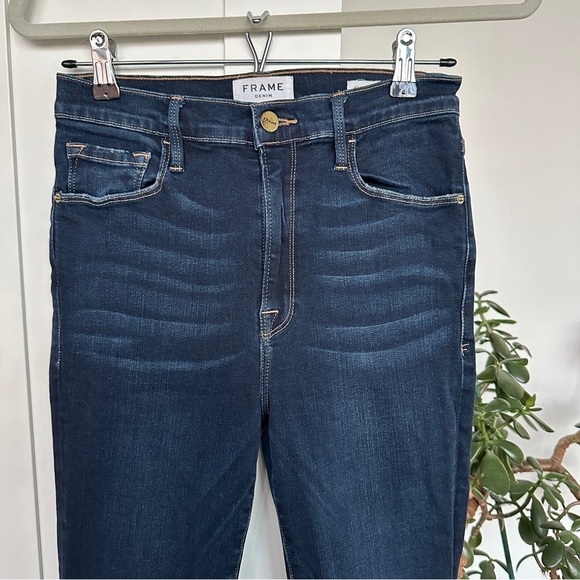 Frame Denim Ali High Rise Cigarette Jean in Cabana, EUC - Picture 2 of 8